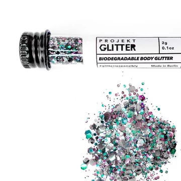 PROJECT GLITTER - kevert szemcsés - BIOLÓGIAILAG LEBOMLÓ GLITTER - The Blizzard of Oz