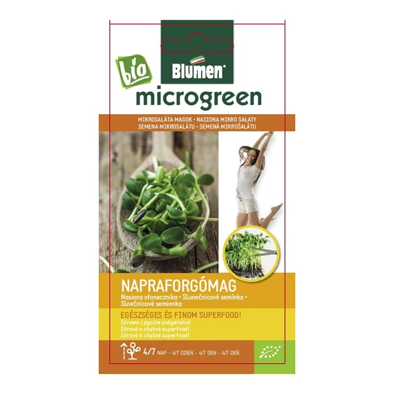 BLUMEN BIO MICROGREEN - MINI SALÁTA NAPRAFORGÓ MAG 17G