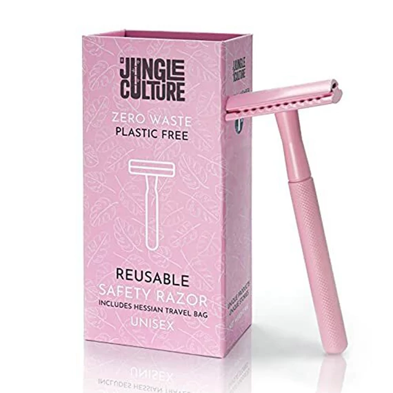 Öko-barát biztonsági fém borotva -Rose Pink