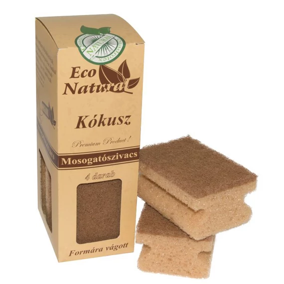 ECO NATURAL MOSOGATÓSZIVACS KÓKUSZ 4 DB