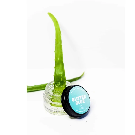 100% aloe vera gél csillám ragasztó
