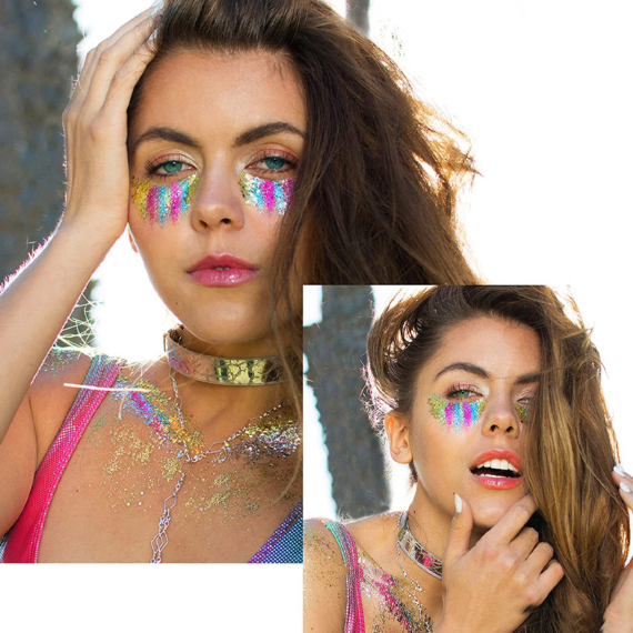 arcfestés a project glitterekkel