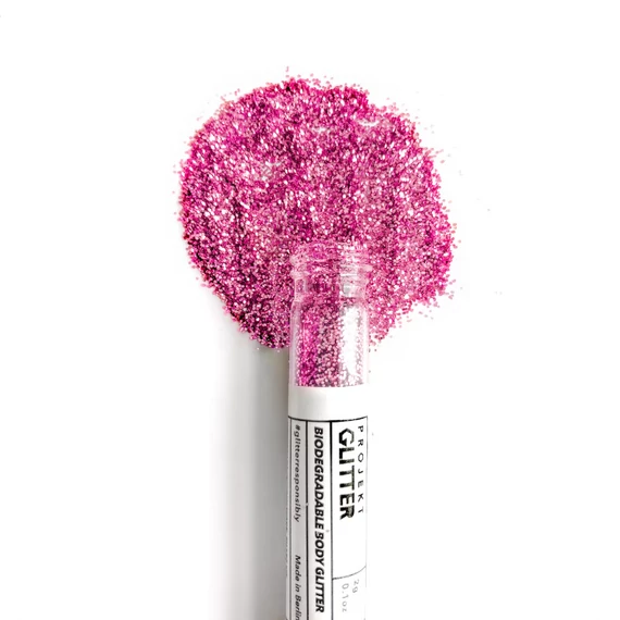 pink glitter a környezetbarát csillogásért