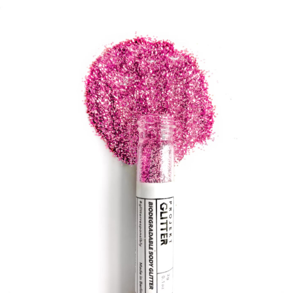 pink glitter a környezetbarát csillogásért