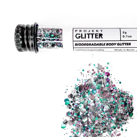 PROJECT GLITTER - kevert szemcsés - BIOLÓGIAILAG LEBOMLÓ GLITTER - The Blizzard of Oz